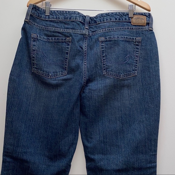 Signature by Levi Strauss denim jeans sz 16 - Picture 5 of 12